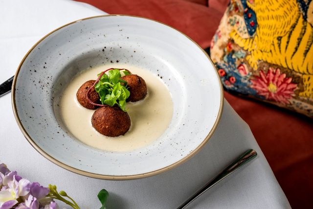Indian restaurant Tunbridge Wells Kent at The Pantiles Father's day celebration lunch dinner menus with mirchi margarita for Fathers only.