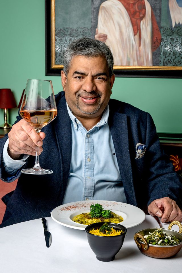 A beautifully plated dish from the bespoke Father's Day menu, crafted by Michelin-starred Chef Atul Kochhar at Essence in Kent.