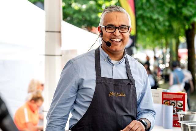 Maria Bradford and Atul Kochhar Four Hands Dinner at Essence Restaurant Tunbridge Wells